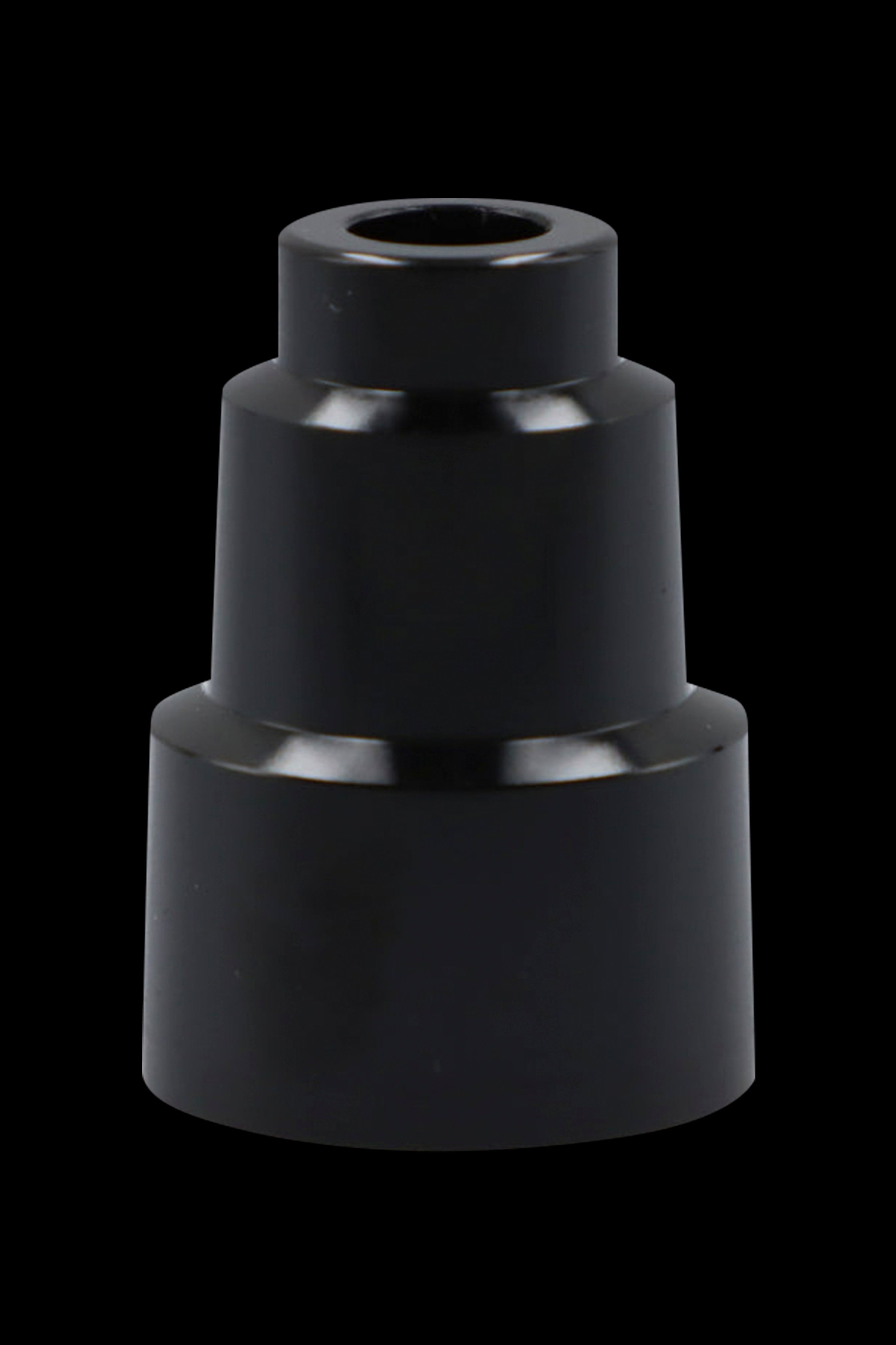 Black cannabis oil burner dome tip.