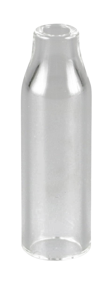 A front view of the Vivant Dabox Glass Chamber Replacement, showing the clear glass cylinder against a plain white background.