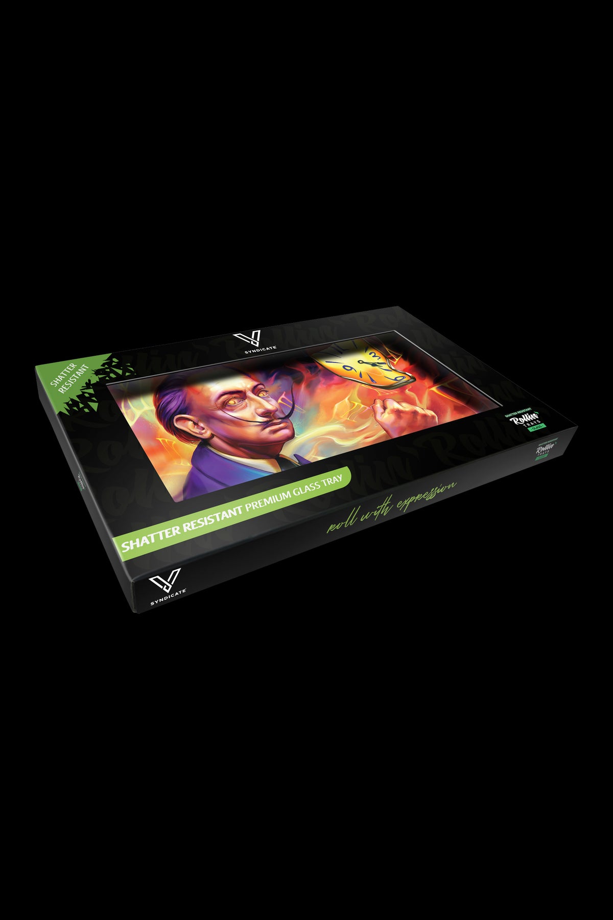 V Syndicate Glass Rolling Tray