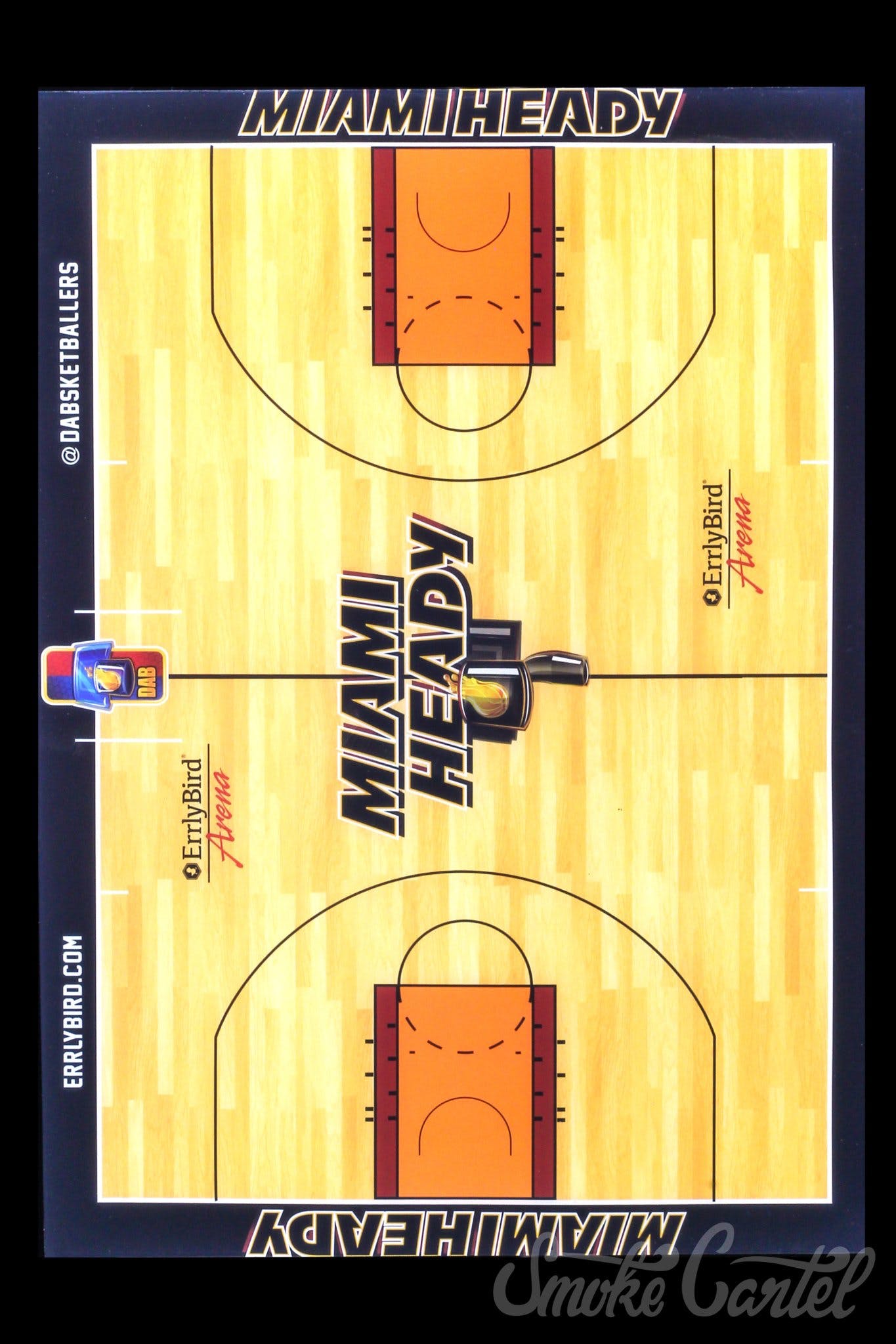 Miami Heady - ErrlyBird Basketball Silicone Mat - ErrlyBird -