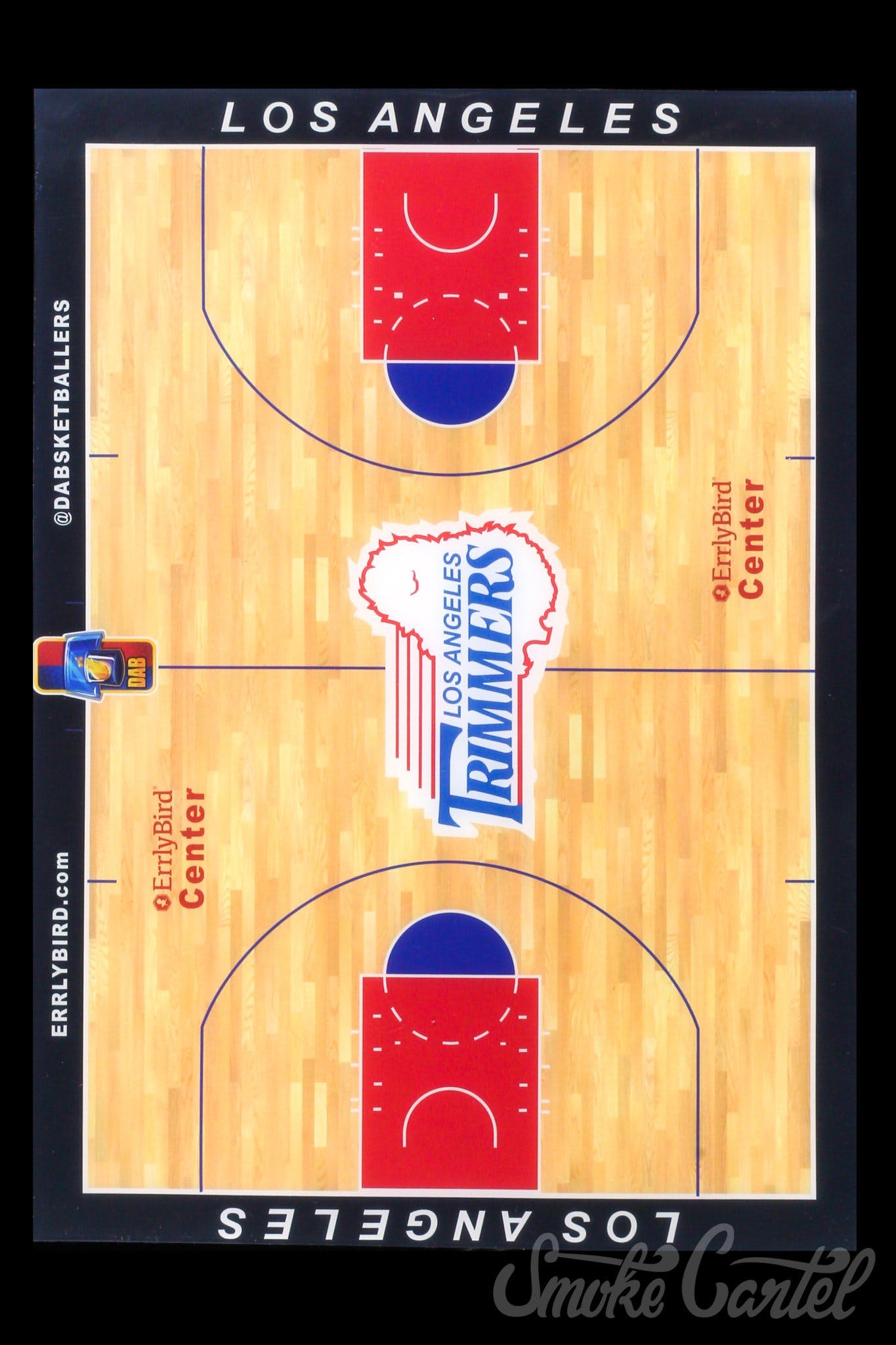 Los Angeles Trimmers - ErrlyBird Basketball Silicone Mat - ErrlyBird -