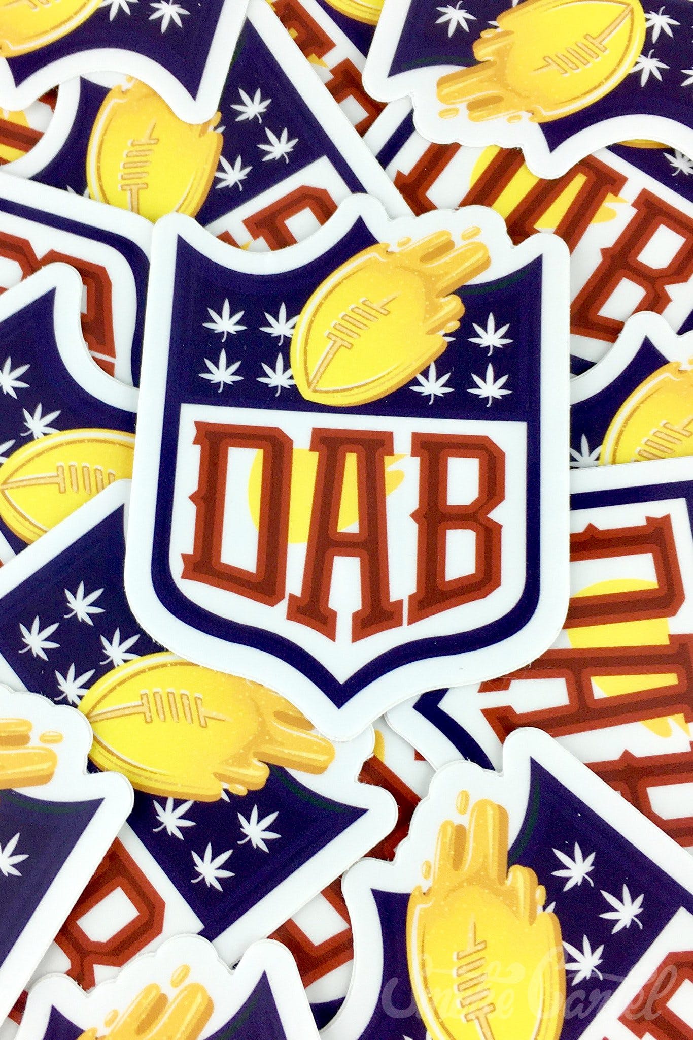 DAB (NFL) - ErrlyBird Football Sticker - ErrlyBird -