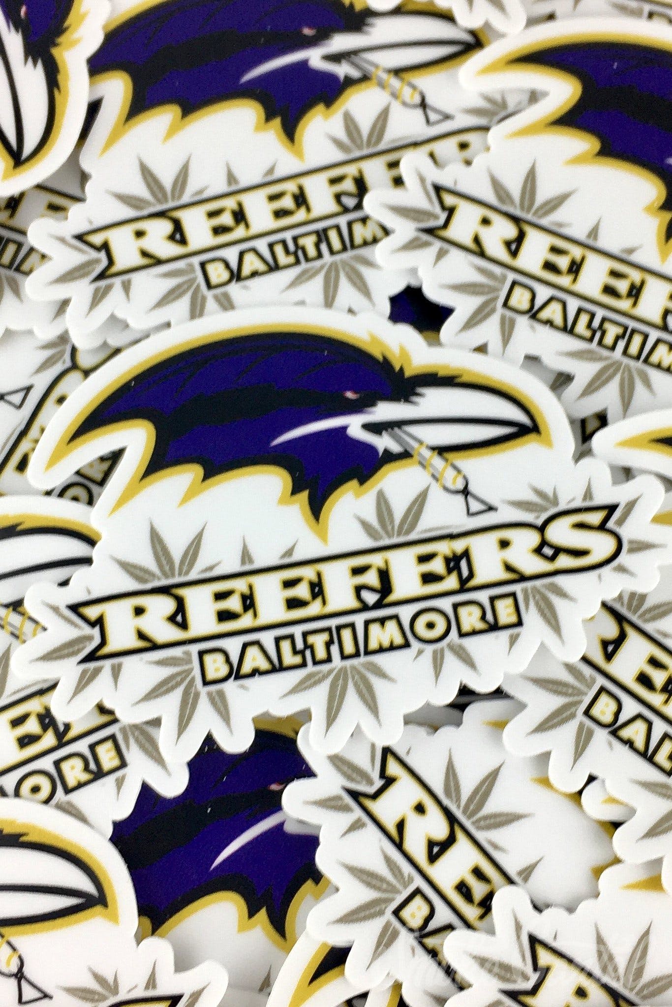 Baltimore Reefers - ErrlyBird Football Sticker - ErrlyBird -