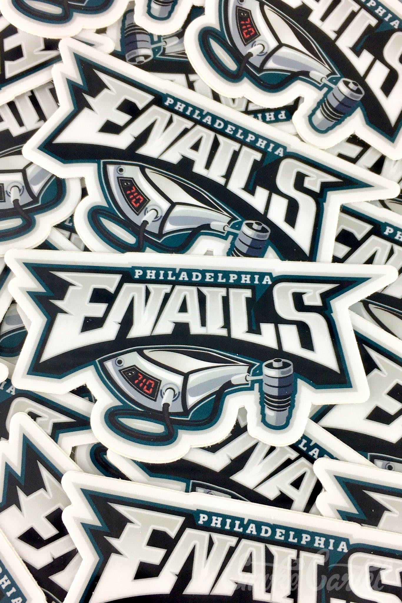 Philadelphia Enails - ErrlyBird Football Sticker - ErrlyBird -