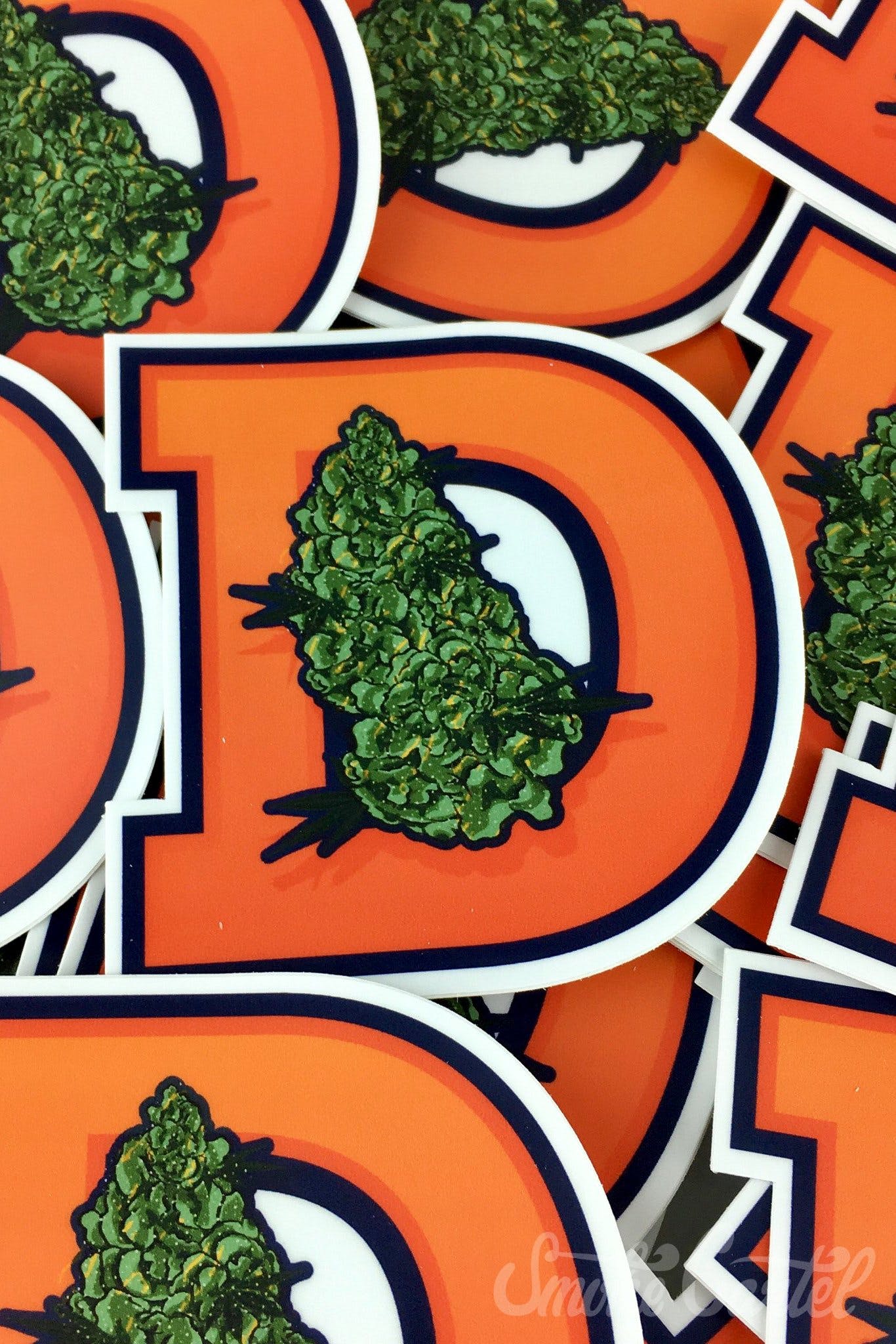 Denver Broncolas - ErrlyBird Football Sticker - ErrlyBird -