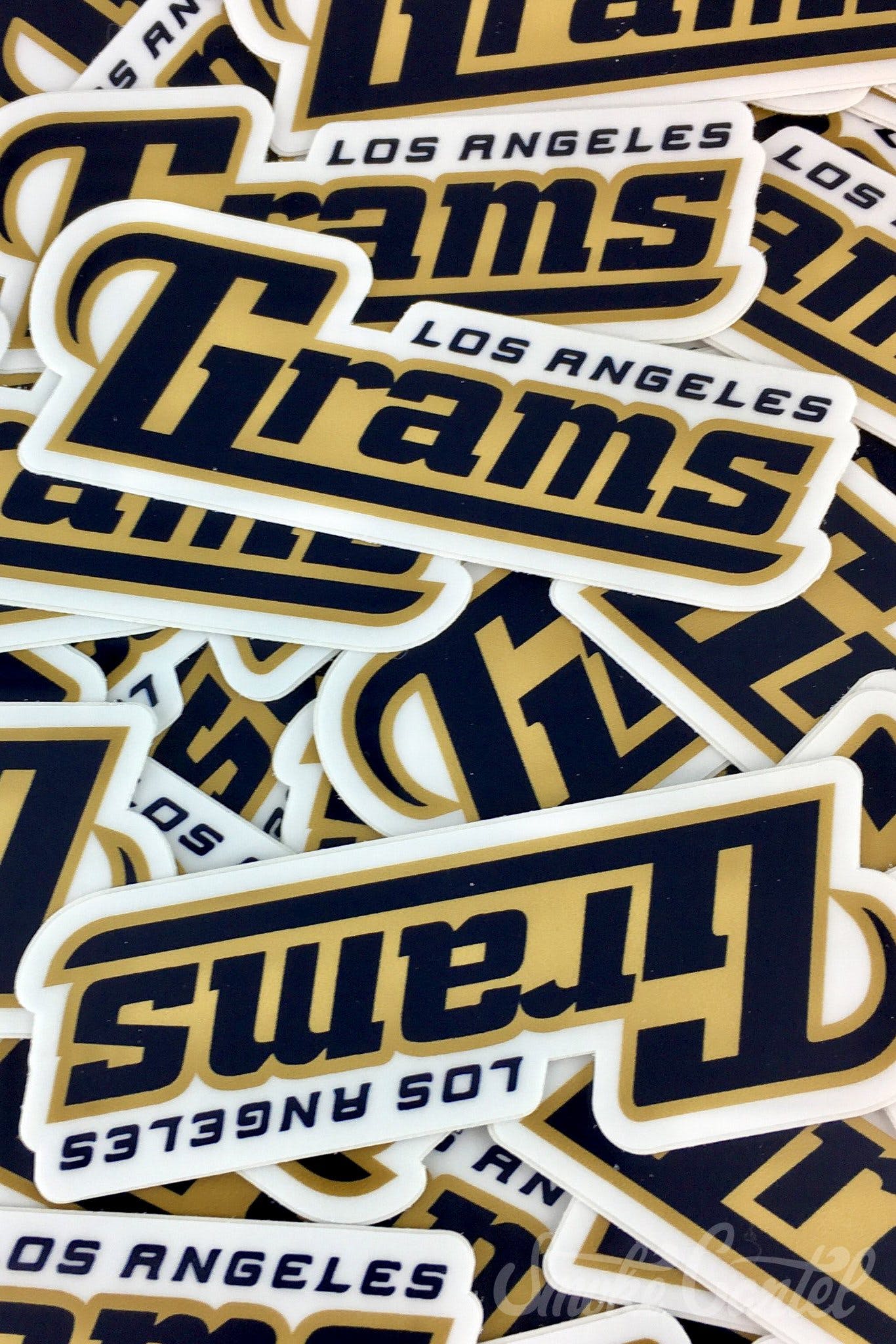 Los Angeles Grams - ErrlyBird Football Sticker - ErrlyBird -