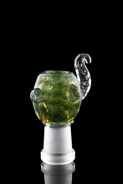 14.5mm - Empire Glassworks "Blue and Fumed" Female Dome - Empire Glassworks -
