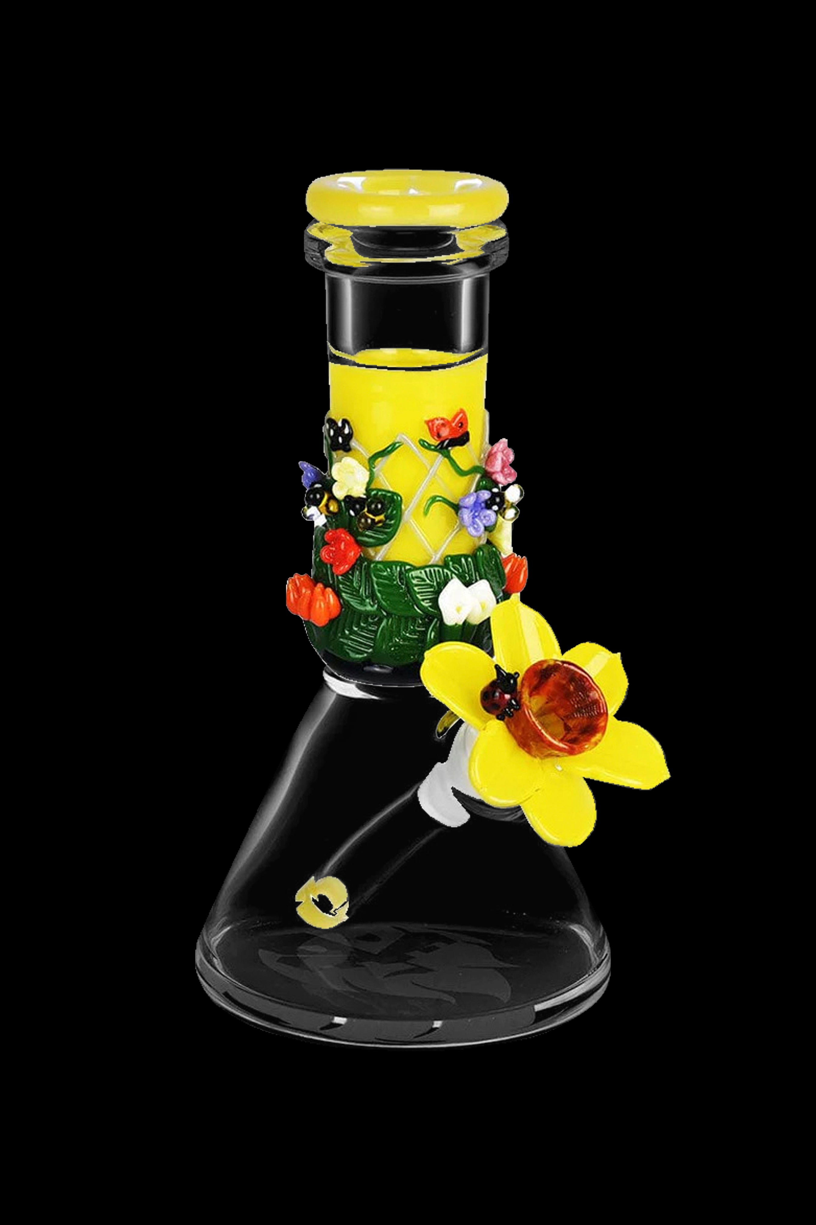 Empire Glassworks Flowers Baby Beaker Bong
