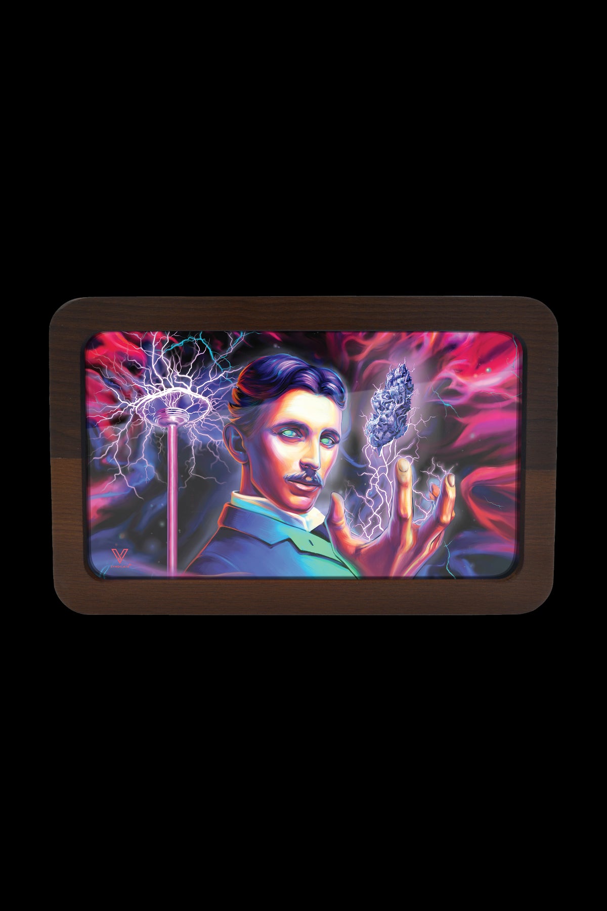V Syndicate 3D High-Def Wood Rollin' Tray