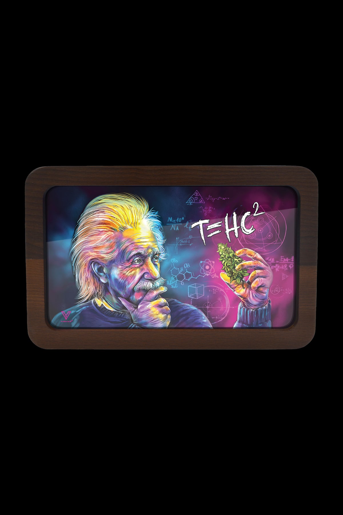 V Syndicate 3D High-Def Wood Rollin' Tray