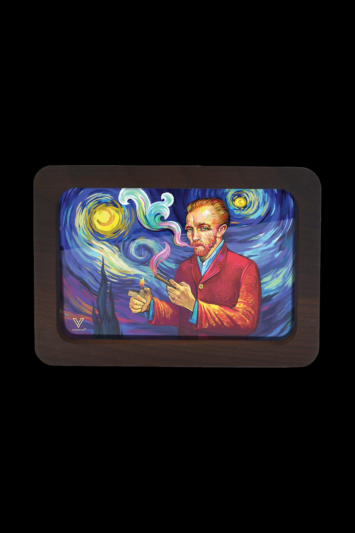 V Syndicate 3D High-Def Wood Rollin' Tray