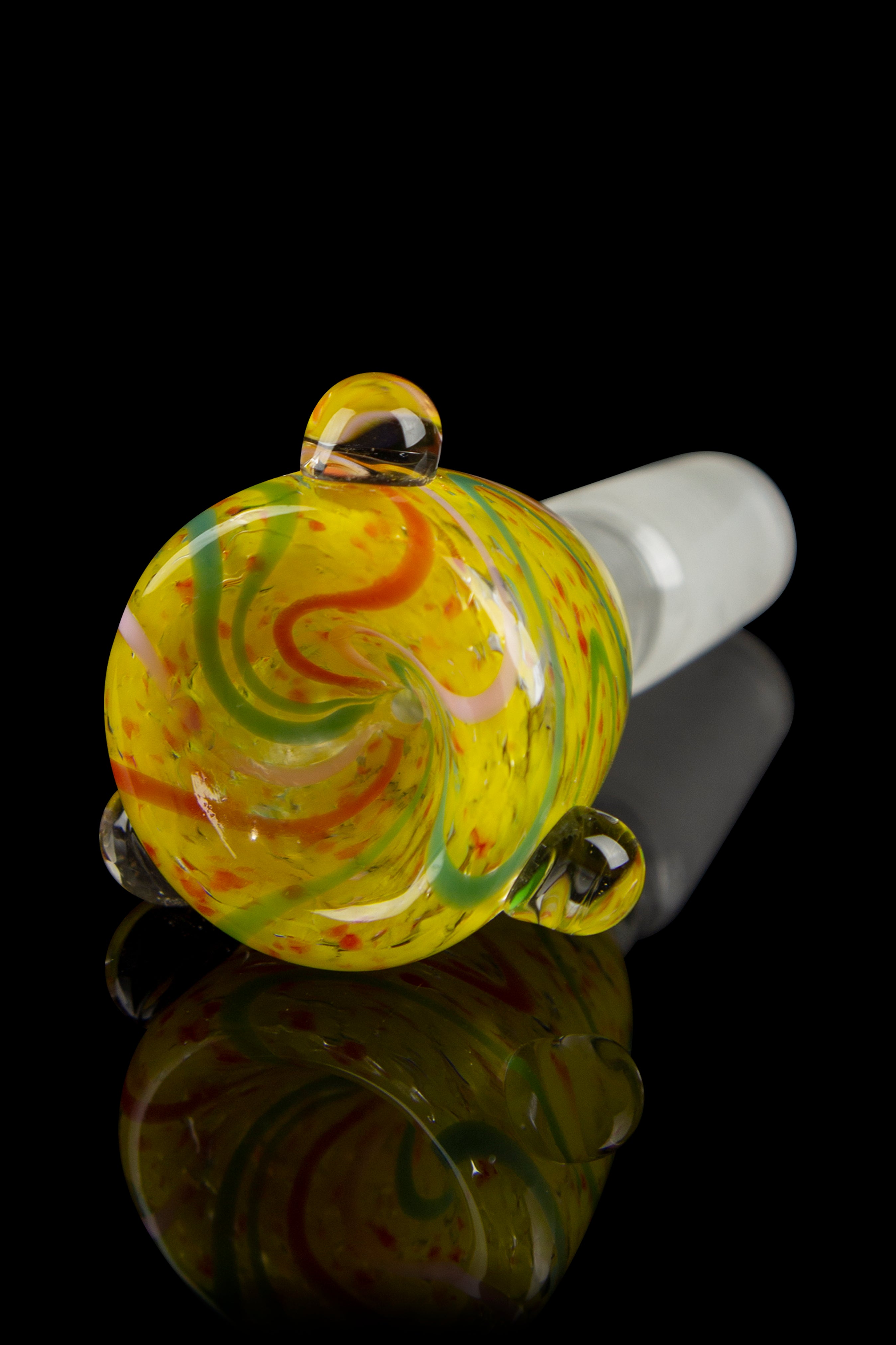 Honeybee Herb Color Swirl Flower Bowl