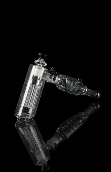 Freeze Pipe Hammer Bubbler with Glycerin Chamber - Freeze Pipe Hammer Bubbler with Glycerin Chamber