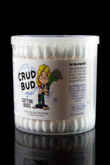 Crud Bud Cotton Swabs Tips - 110 Pack - Crud Bud Cotton Swabs Tips - 110 Pack