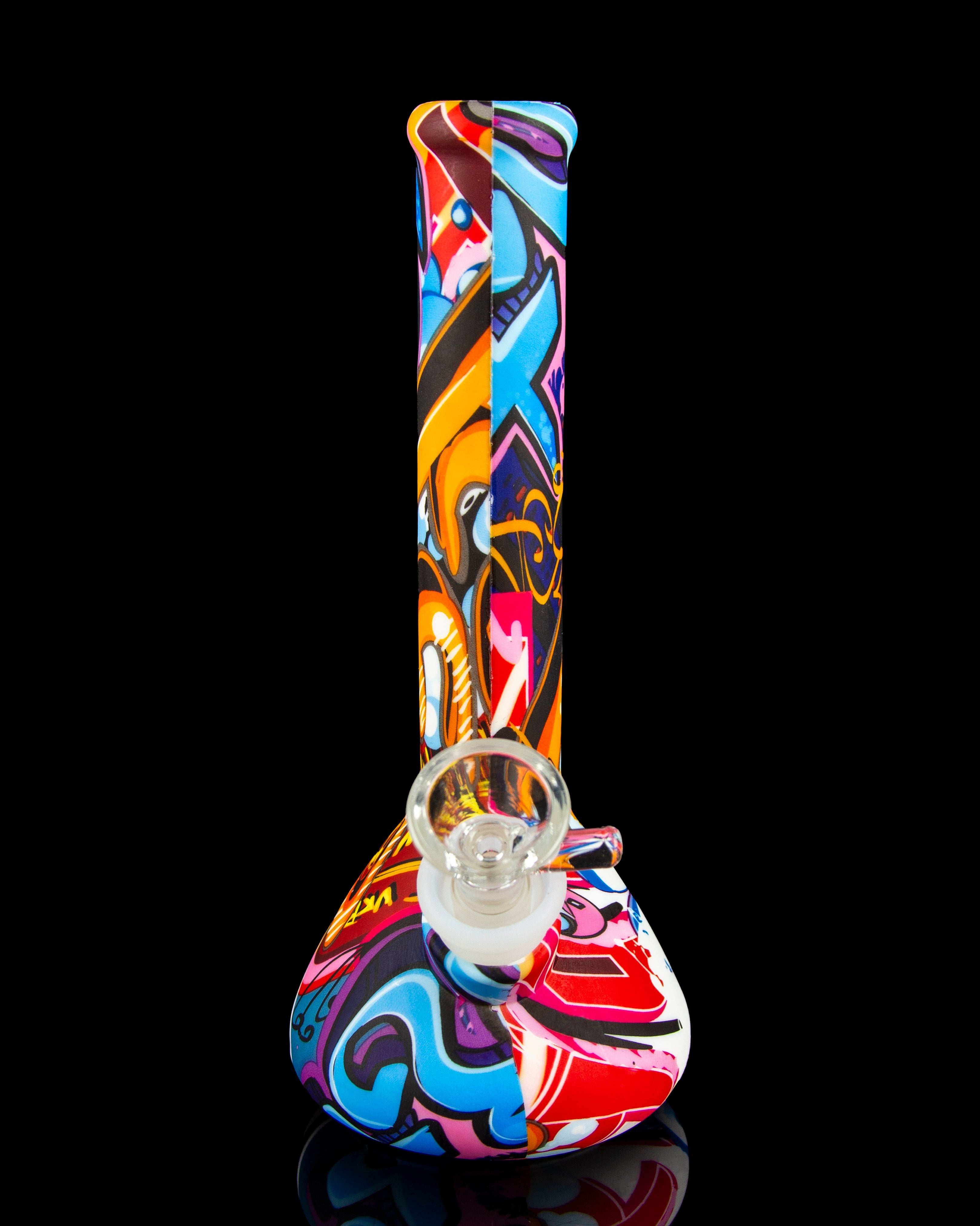 BONGS USA Graffiti Silicone Bong