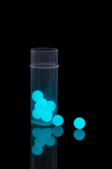 Glow In The Dark Glass Terp Beads - Set of 10 - Glow In The Dark Glass Terp Beads - Set of 10