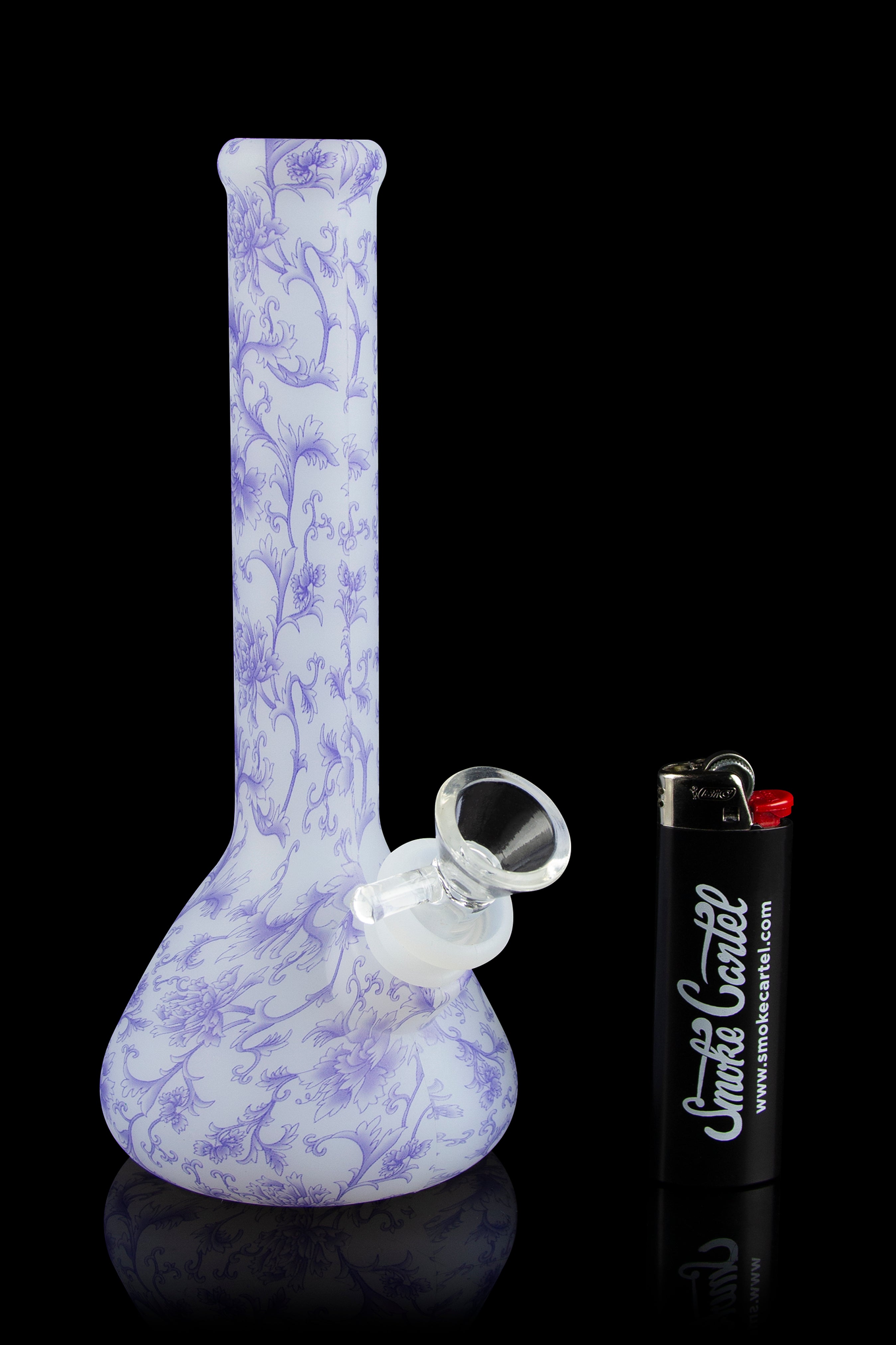 BONGS USA Floral Silicone Bong