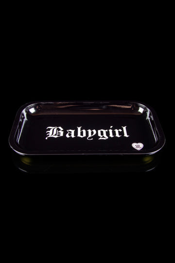 Blunt Babe Trays "Babygirl" Rolling Tray - Blunt Babe Trays "Babygirl" Rolling Tray