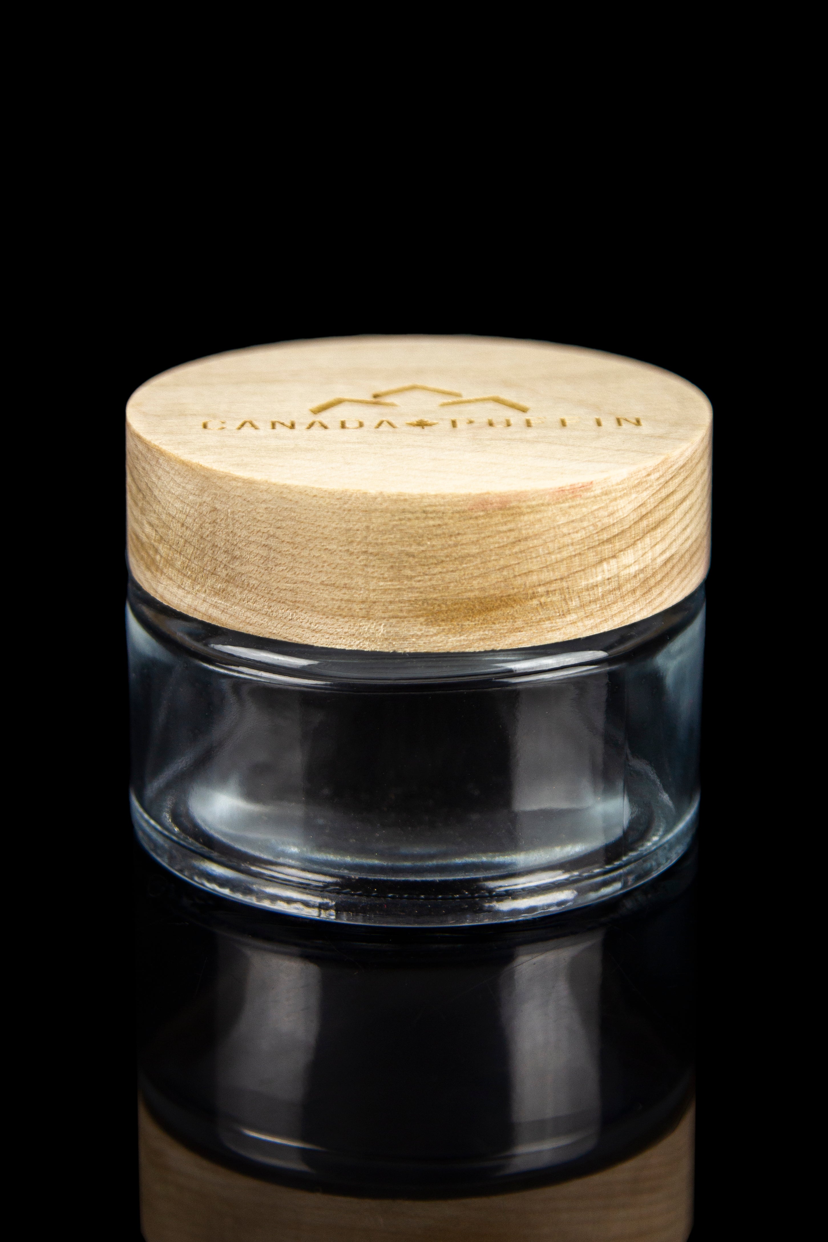 Canada Puffin Jasper Storage Jar