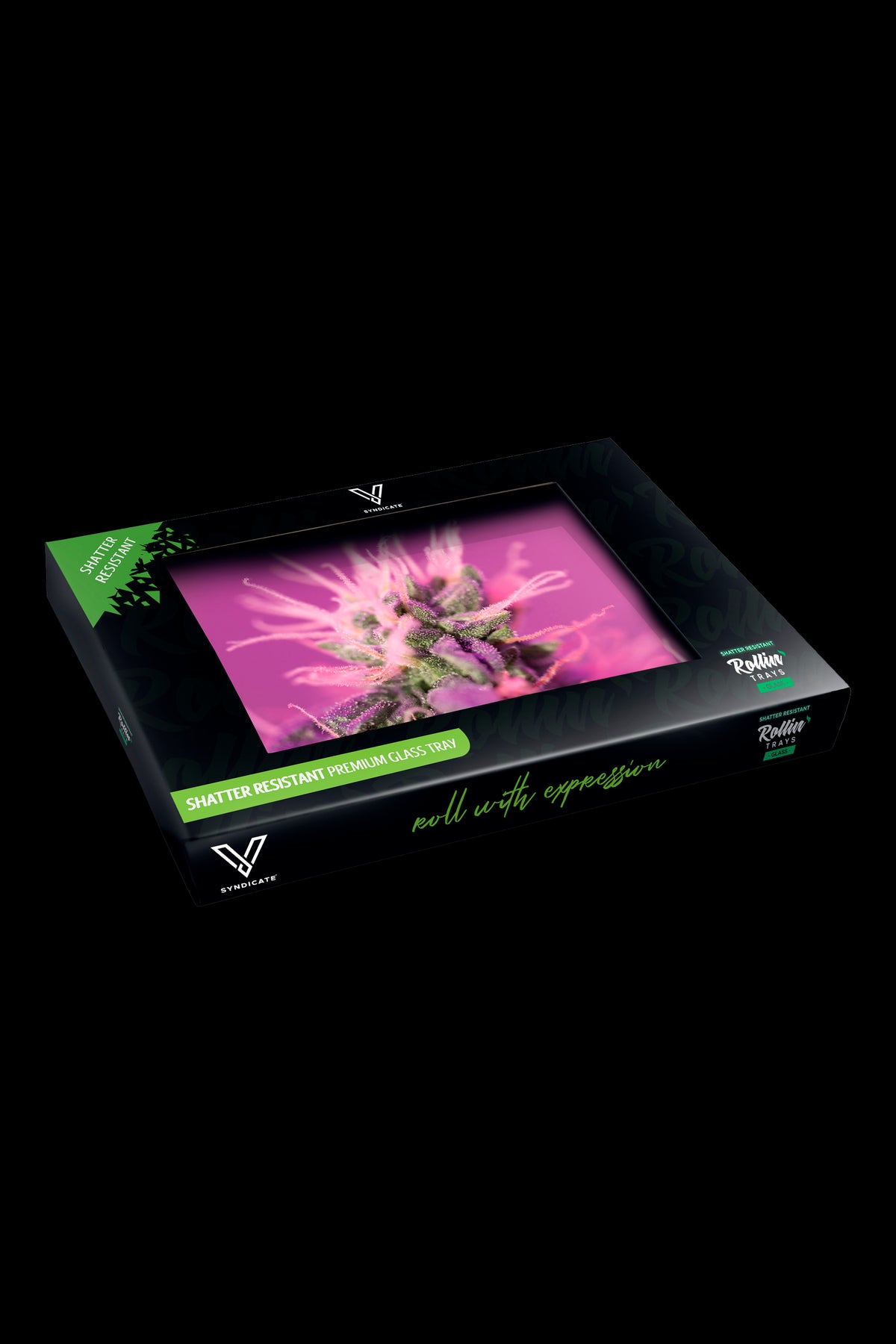 V Syndicate Glass Rolling Tray