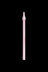 Pink - Pulsar Simple Glass Vapor Straw