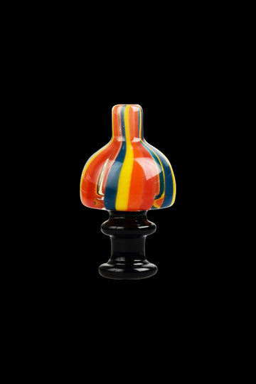 Red / Black / Yellow - Colorful UV Striped Carb Cap