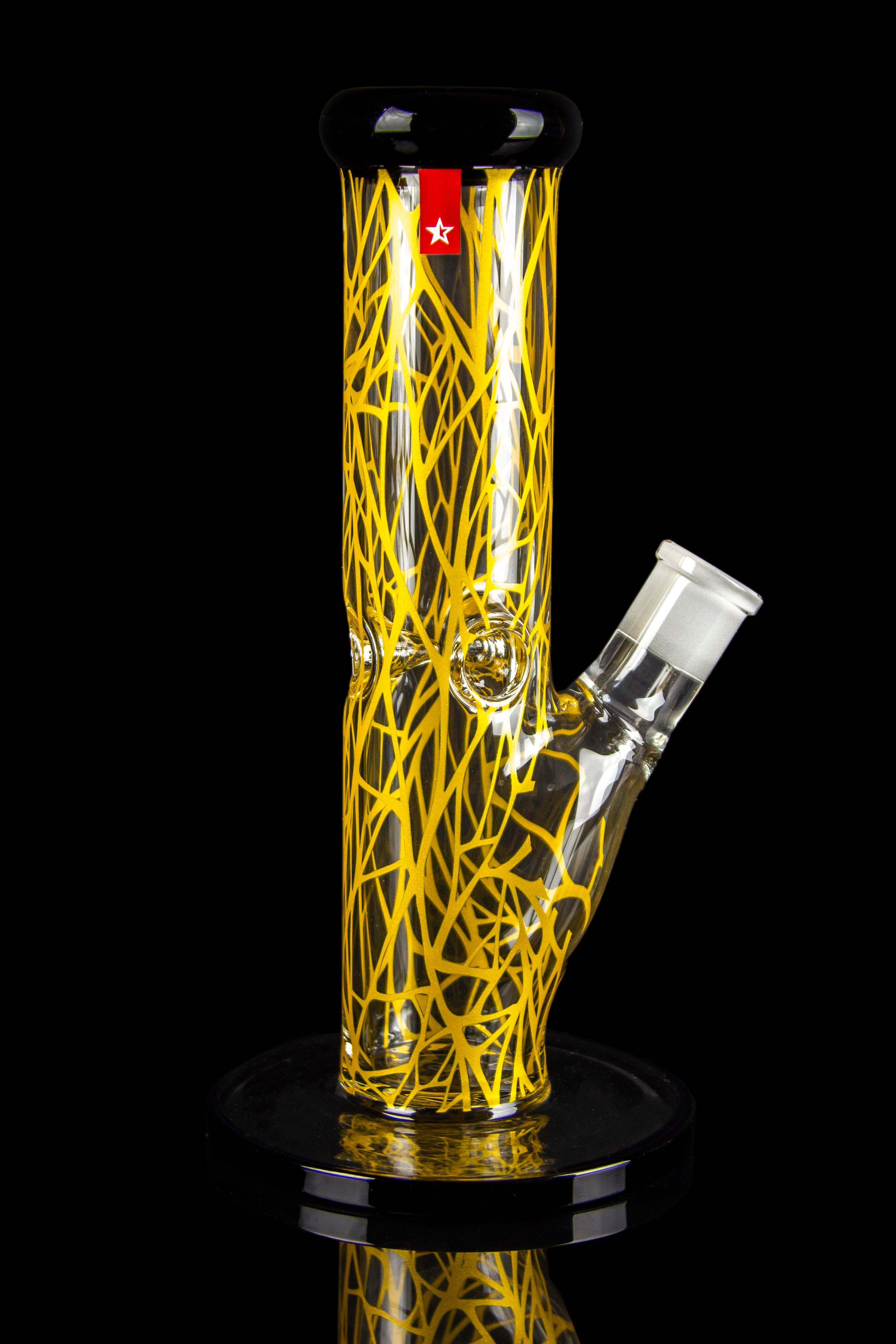 Famous Brandz "Contact" 10" Straight Tube with Banger