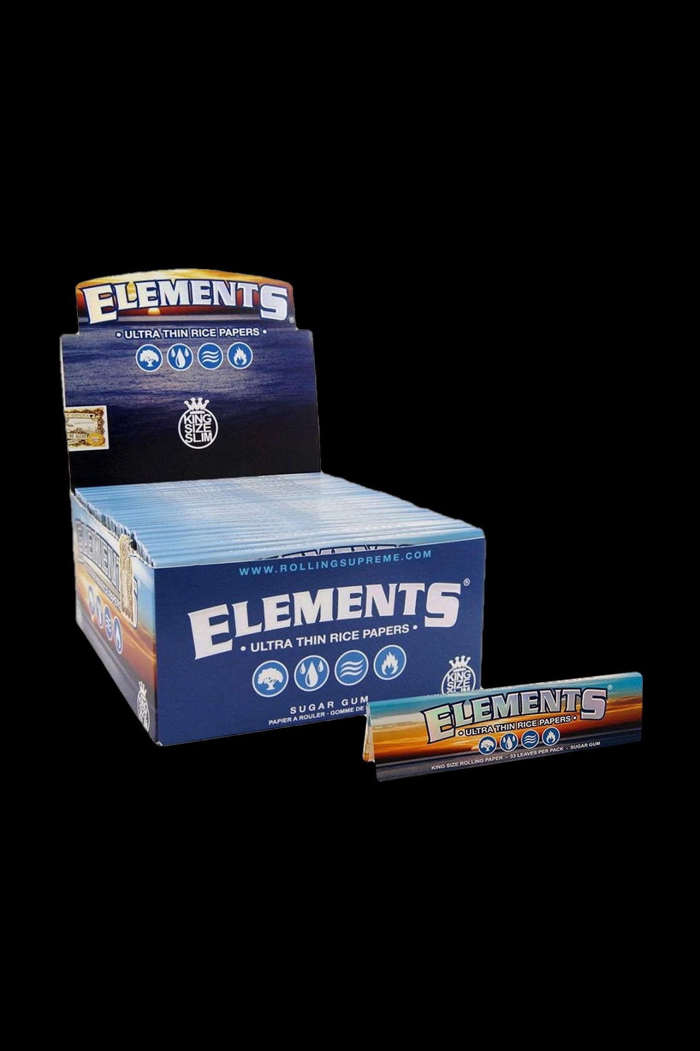 Package of Elements rolling papers.