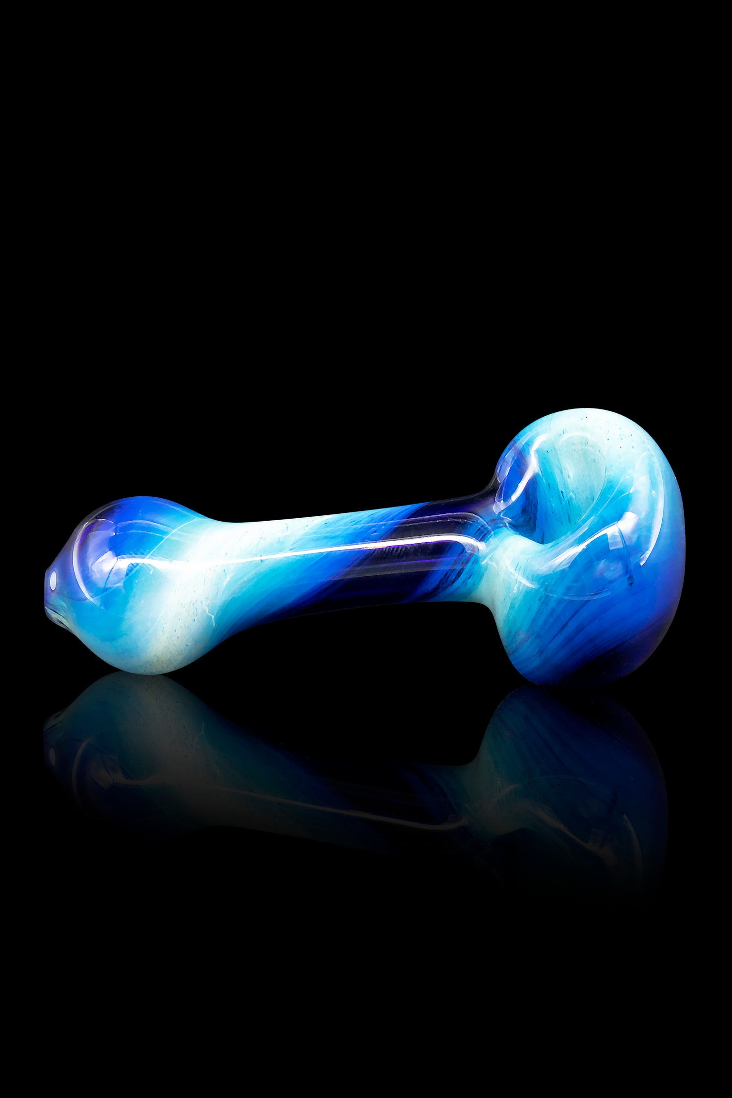 LA Pipes Fumed Galaxy Spoon - Once In A Blue Moon