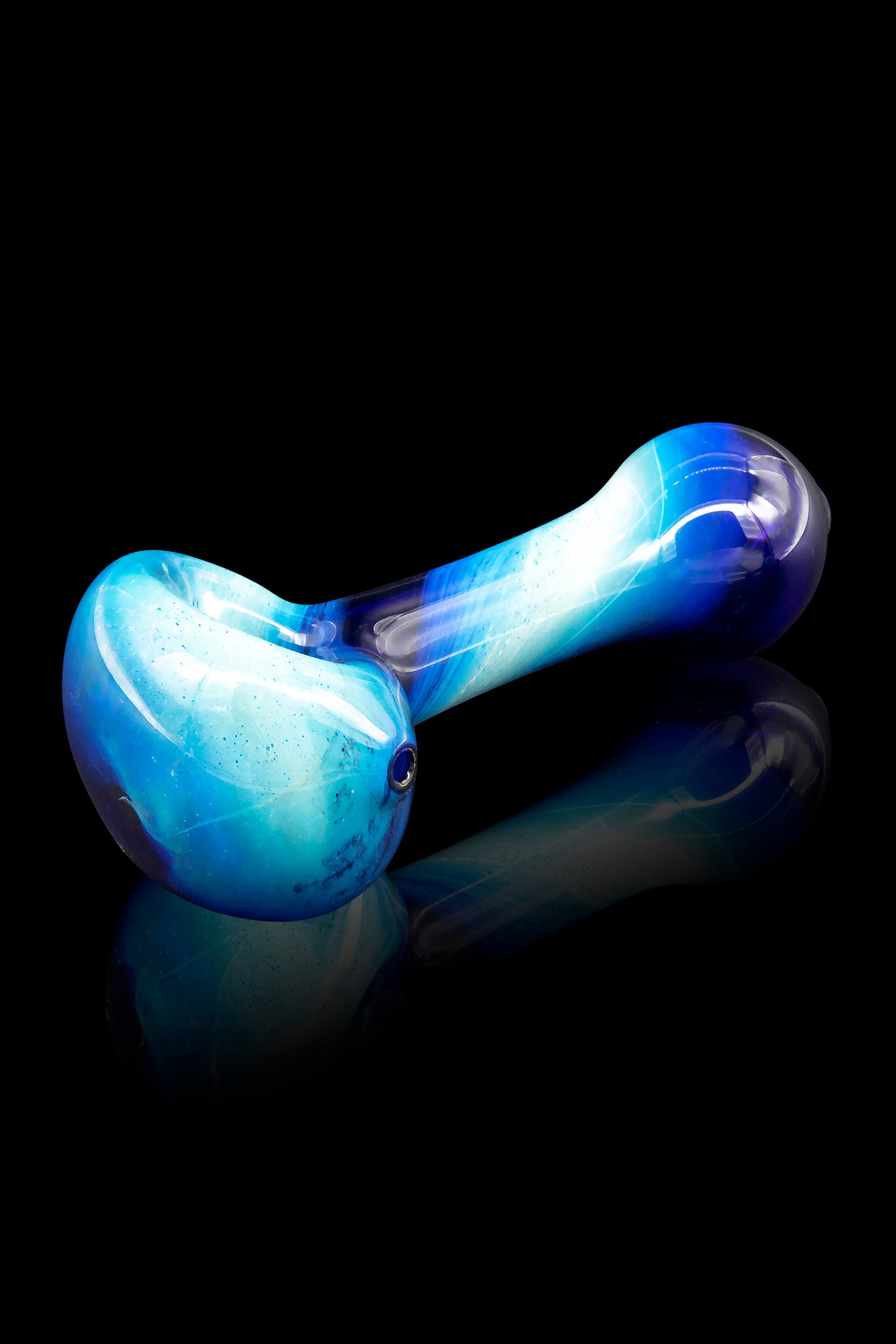 LA Pipes Fumed Galaxy Spoon - Once In A Blue Moon