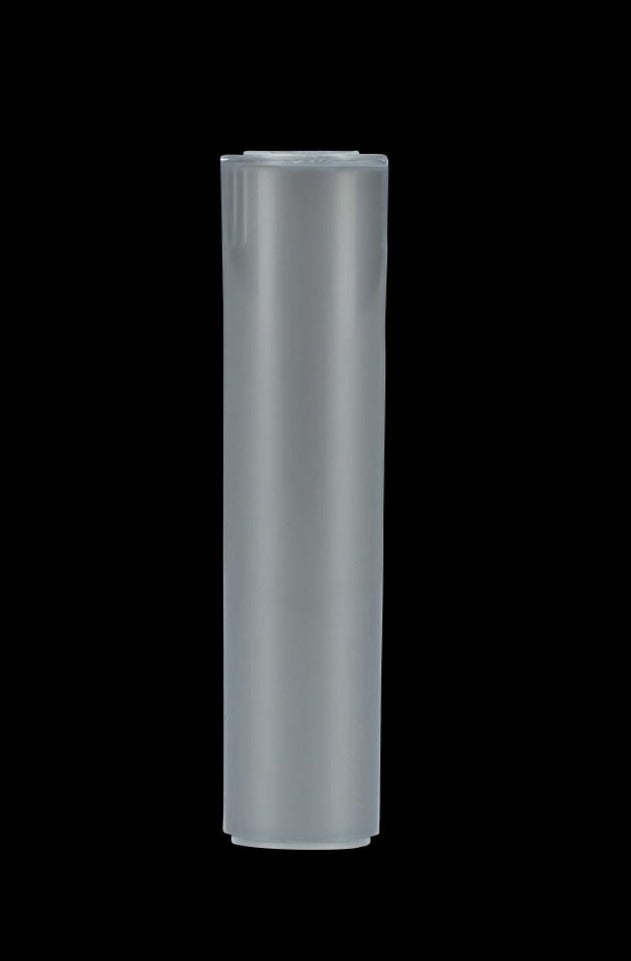 A straight-on view of the matte grey CR Pop Top Joint Holder/Tube, showing its cylindrical shape against a plain white background.