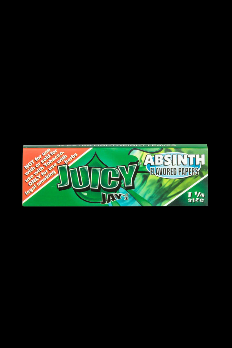 Front view of Classic 1-1/4" Size Flavored Rolling Papers package with vibrant colors and bold branding details.