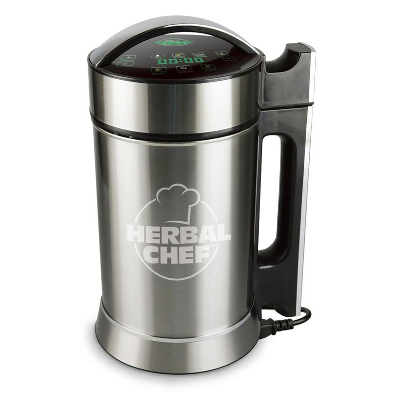 Front view of the silver Pulsar Electric Infuser, highlighting its sleek cylindrical shape and minimalist design.