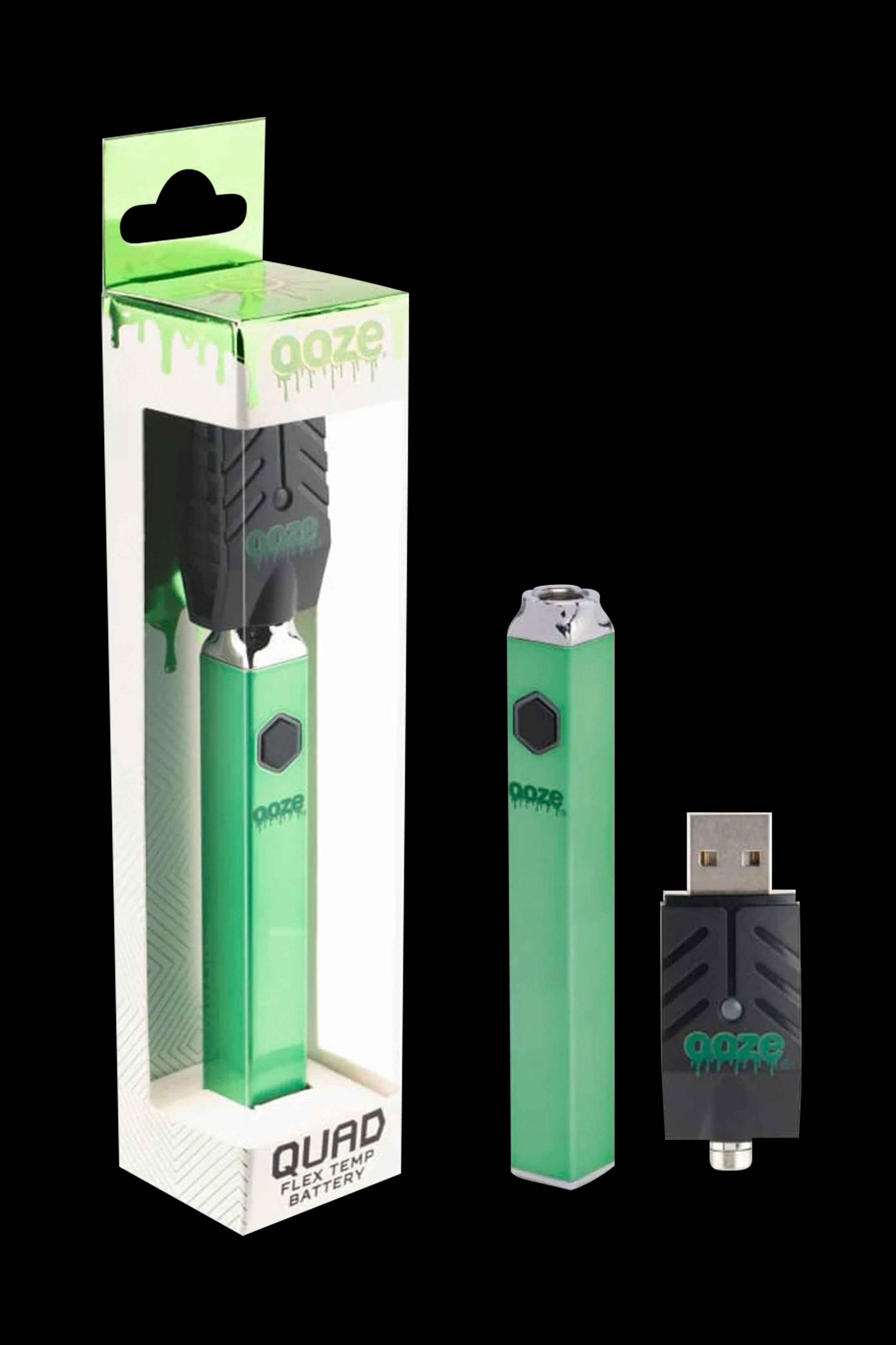 Ooze Quad Flex Temp Vape Pen 510 Battery