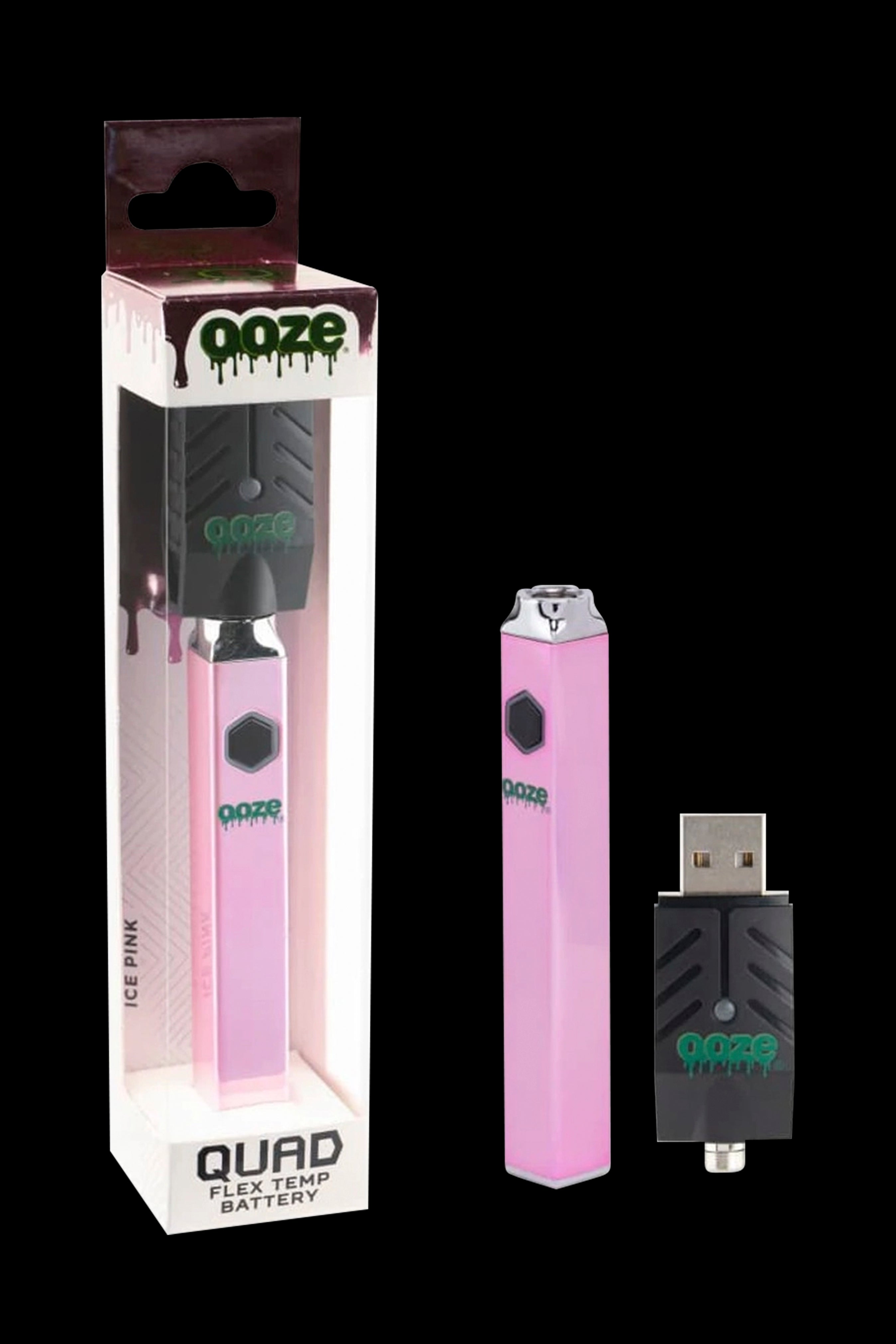 Ooze Quad Flex Temp Vape Pen 510 Battery