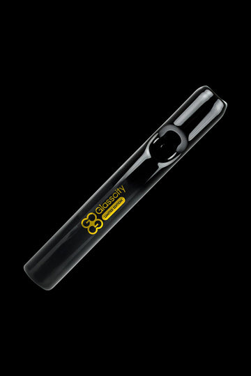 Black - Glasscity Limited Edition Large Glass Steamroller Pipe