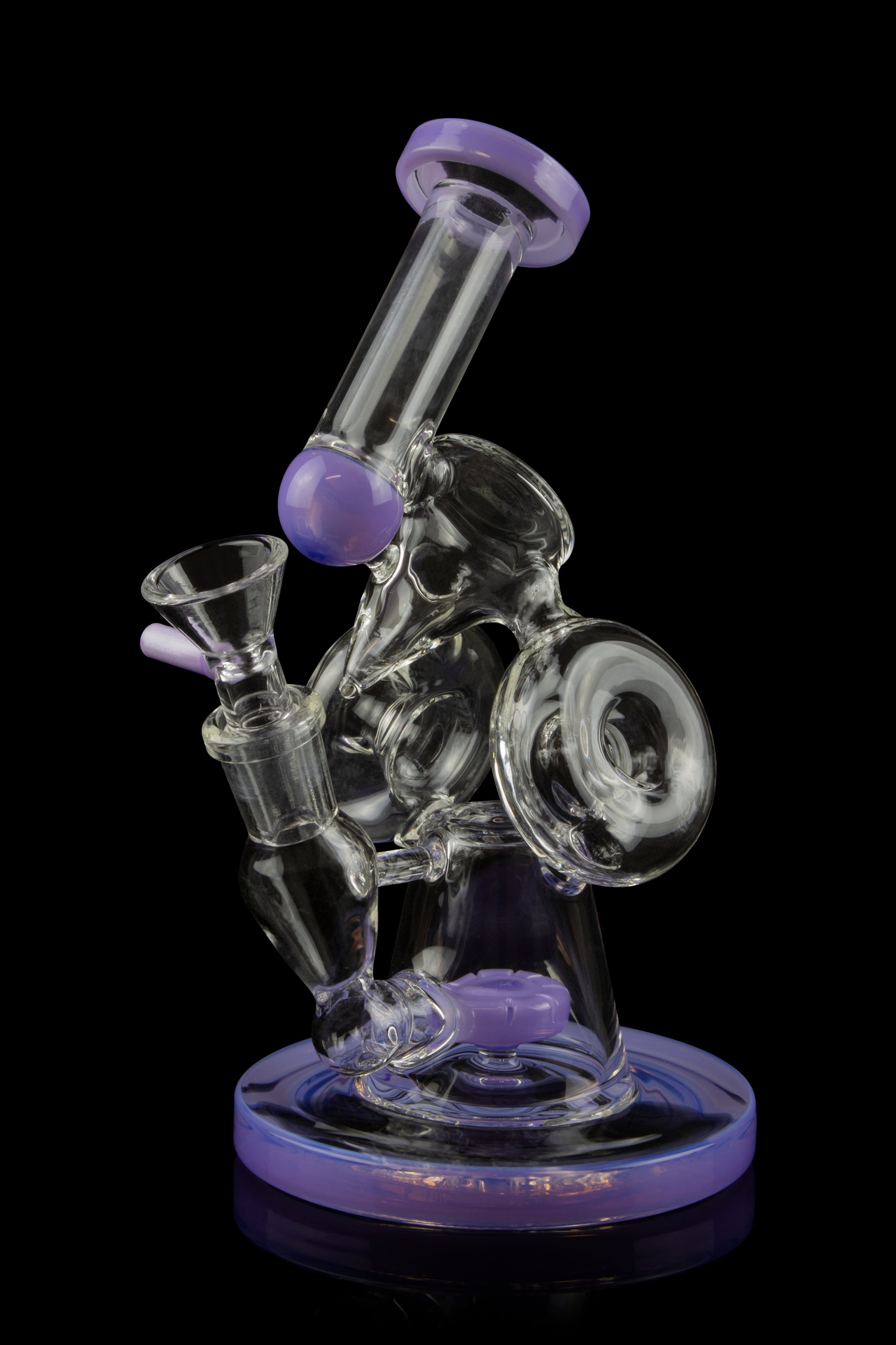 Valiant Hourglass Base Water Pipe Side View