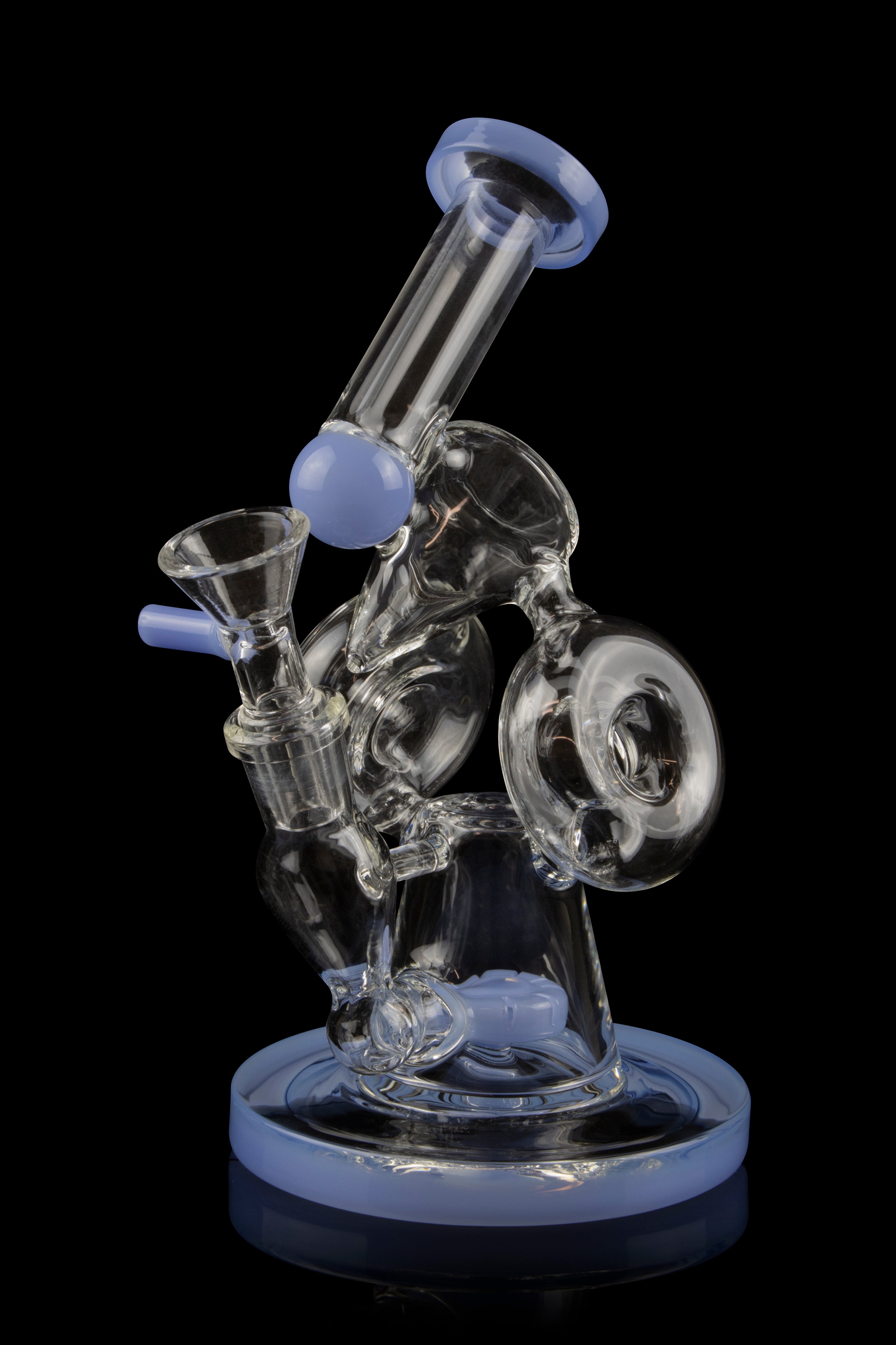 Valiant Hourglass Base Water Pipe Side View