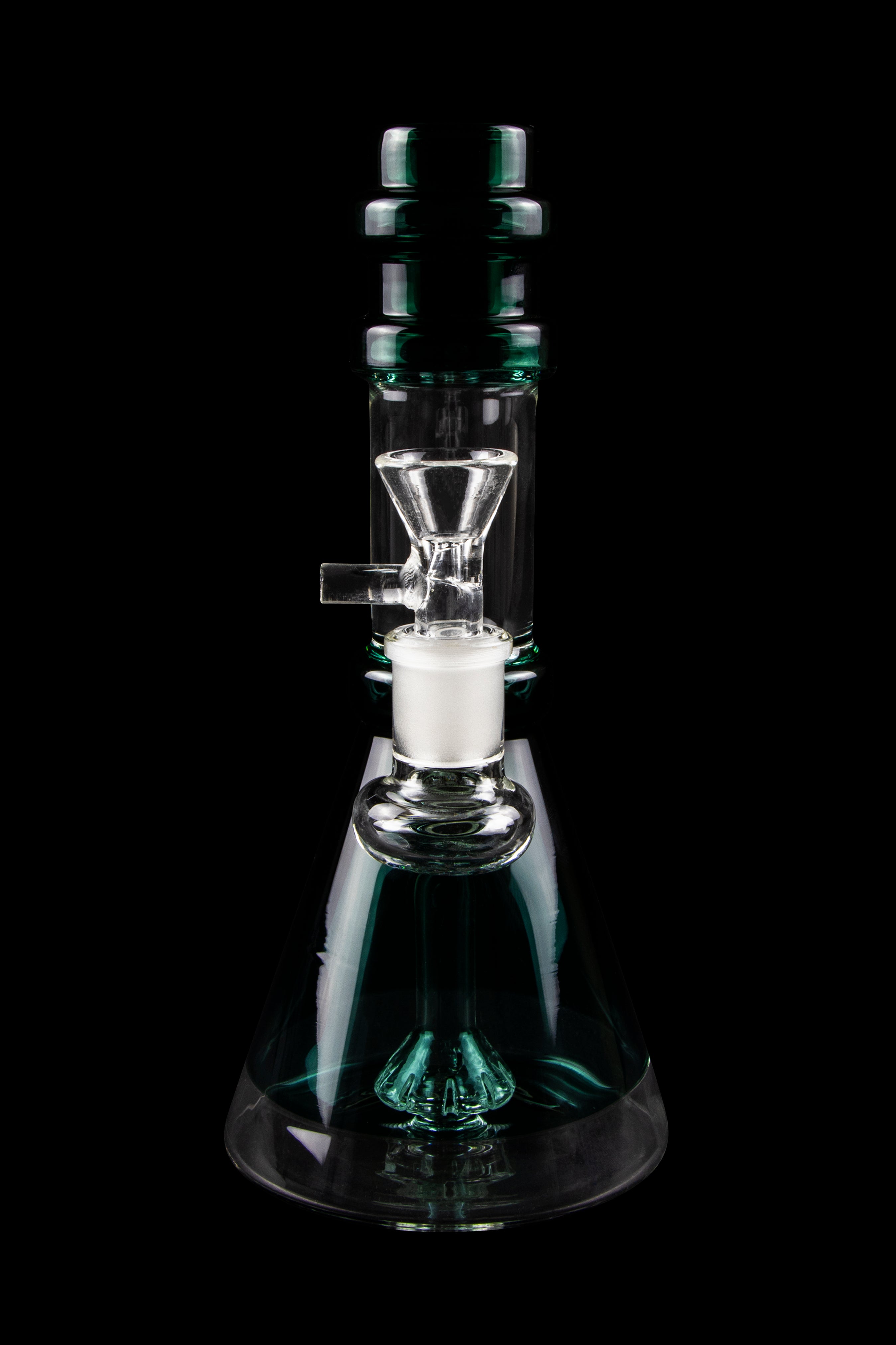 Valiant Distribution Transparent Neck Water Pipe w/ Bowl & Banger