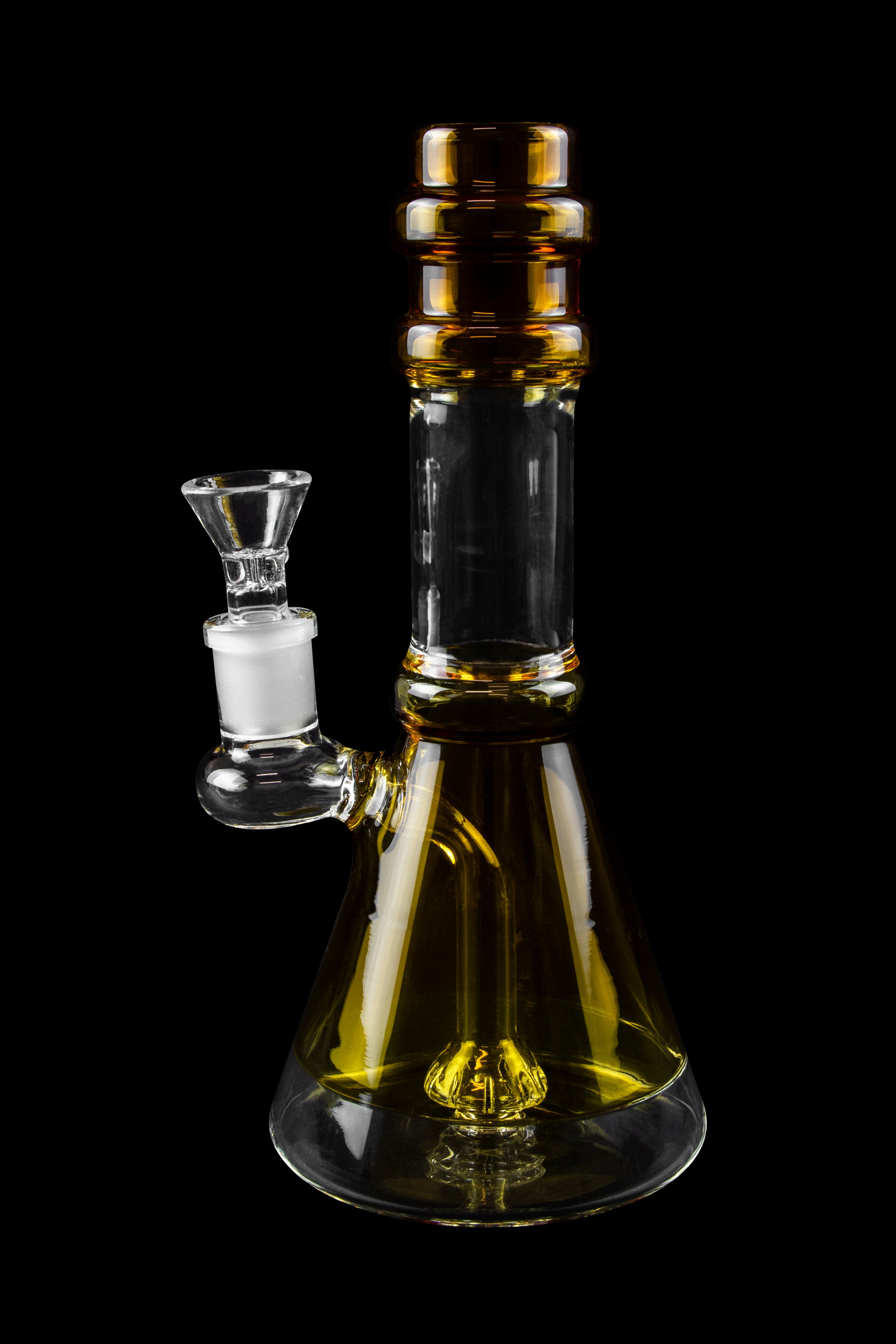 Valiant Distribution Transparent Neck Water Pipe w/ Bowl & Banger