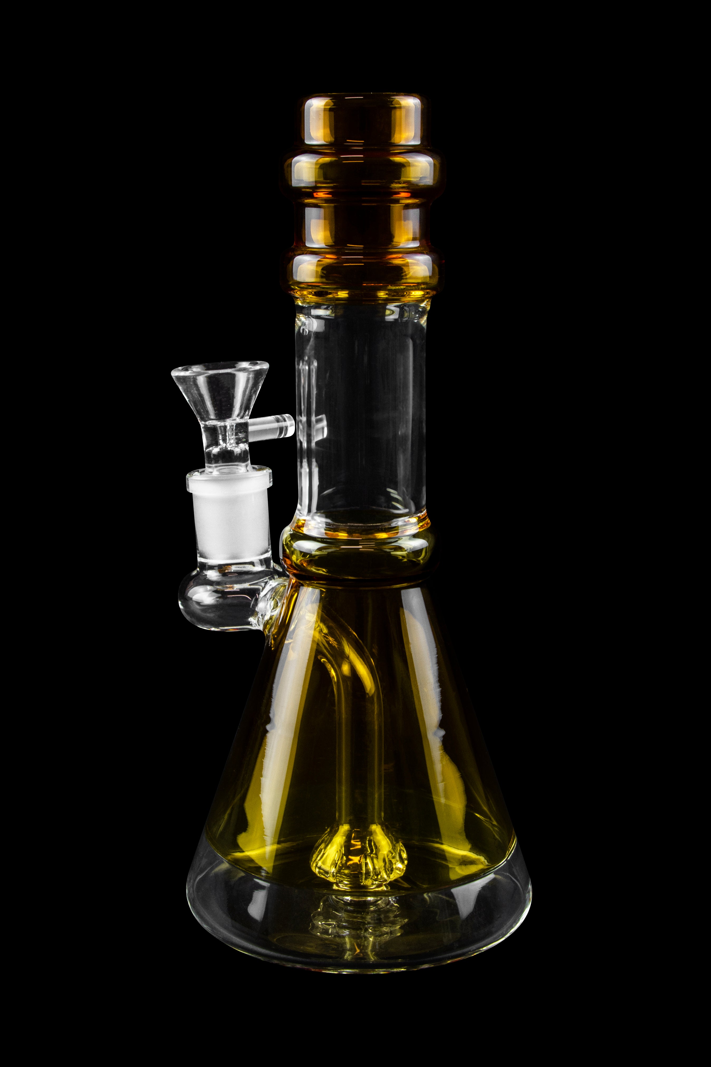 Valiant Distribution Transparent Neck Water Pipe w/ Bowl & Banger