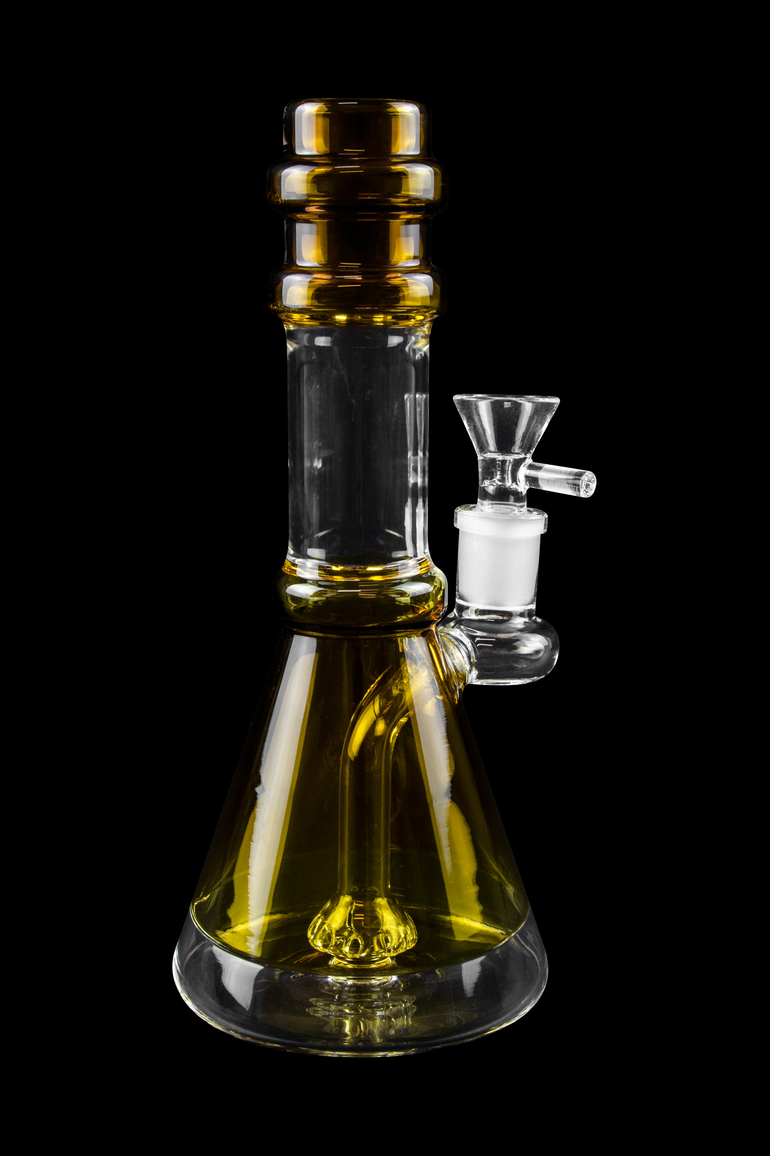 Valiant Distribution Transparent Neck Water Pipe w/ Bowl & Banger