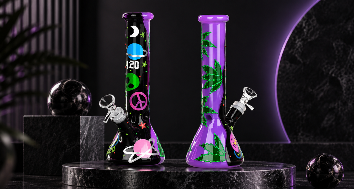 Best Glow in the Dark Bongs for Nighttime Sessions