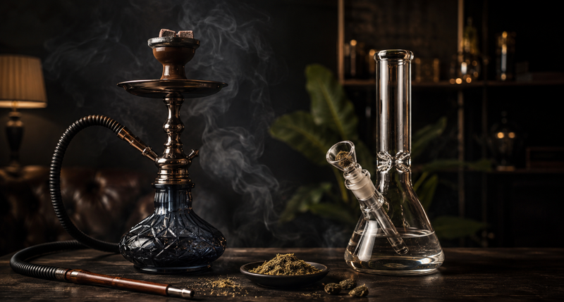 Can You Put Dry Herb in a Hookah? Hookah vs Bong Guide