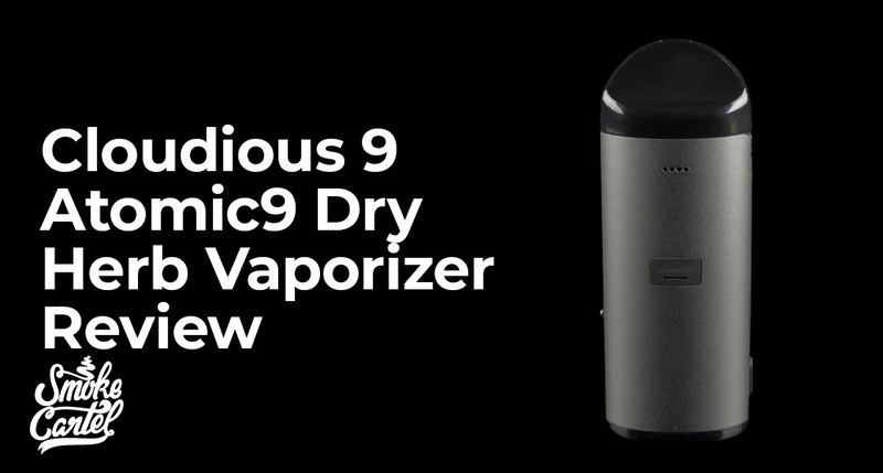 Cloudious 9 Atomic9 Dry Herb Vaporizer Review