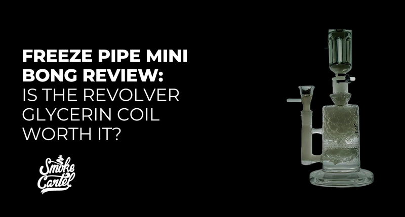 Freeze Pipe Mini Bong Review: Is the Revolver Glycerin Coil Worth It?