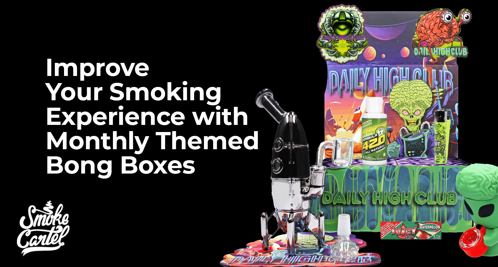 Improve Your Smoking Experience with Monthly Themed Bong Boxes