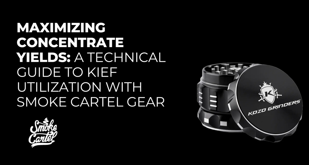 Maximizing Concentrate Yields: A Technical Guide to Kief Utilization with Smoke Cartel Gear