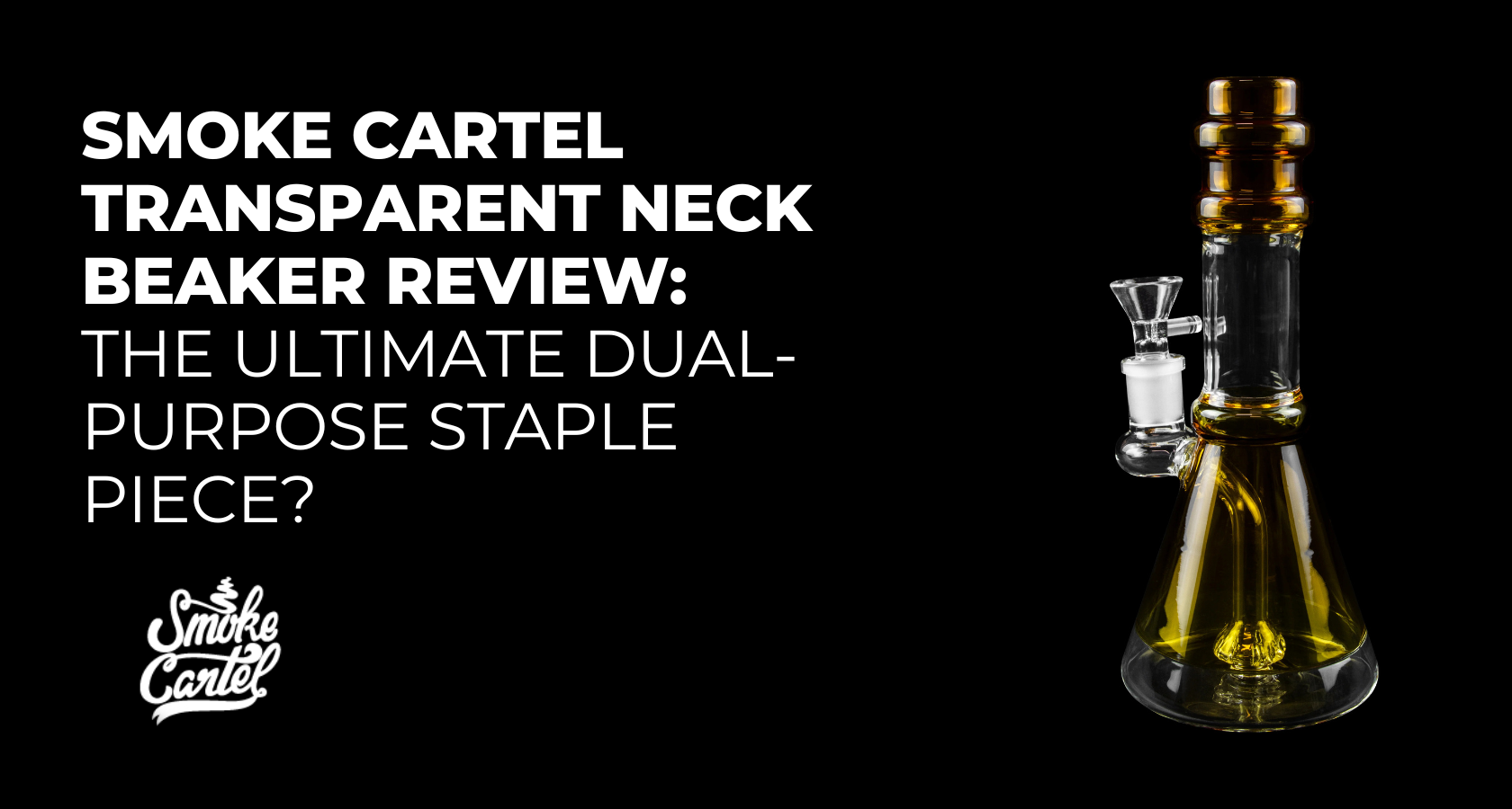 Transparent Neck Beaker Bong Review: Smooth Hits & Dual Purpose