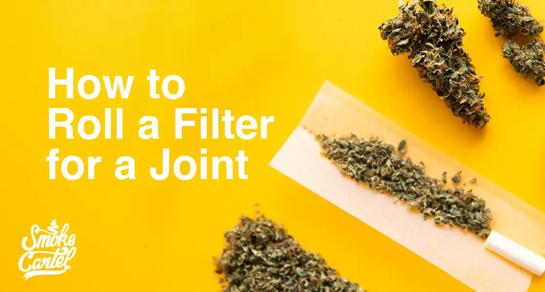 how to roll a filter for a joint